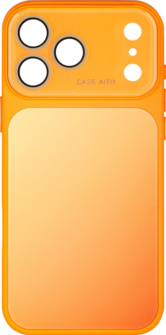Capa MagSafe para Apple iPhone 17 Pro Max, OEM, Gradiente, Laranja Amarela