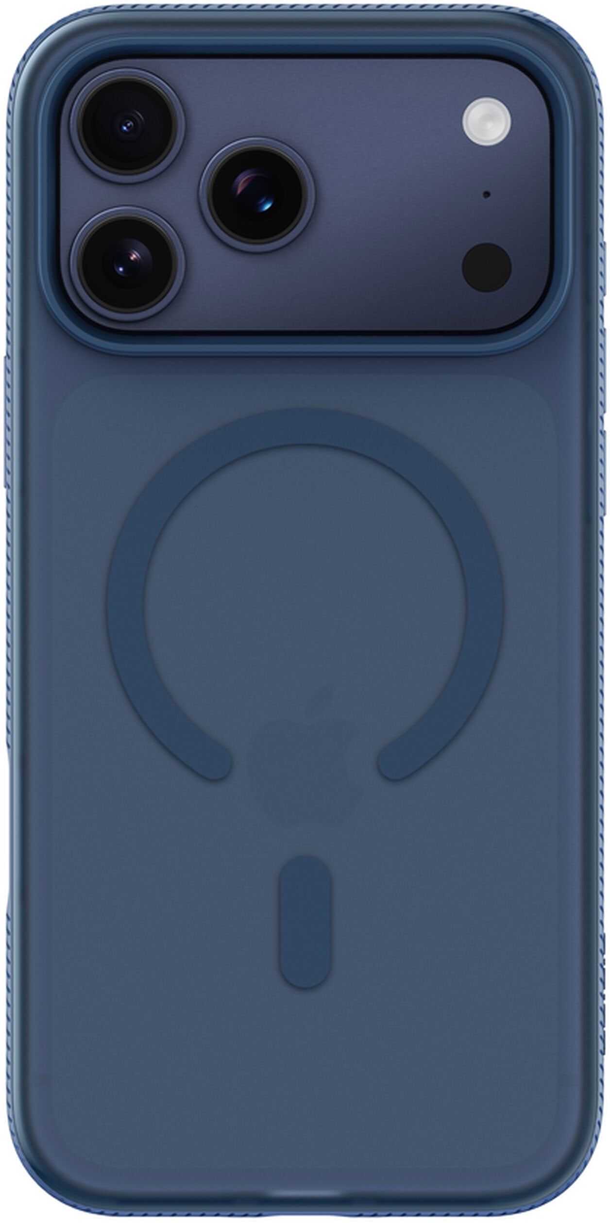 Capa MagSafe para Apple iPhone 17 Pro Max, Belkin, SheerForce Grip, Azul Marinho MSA036hqNY