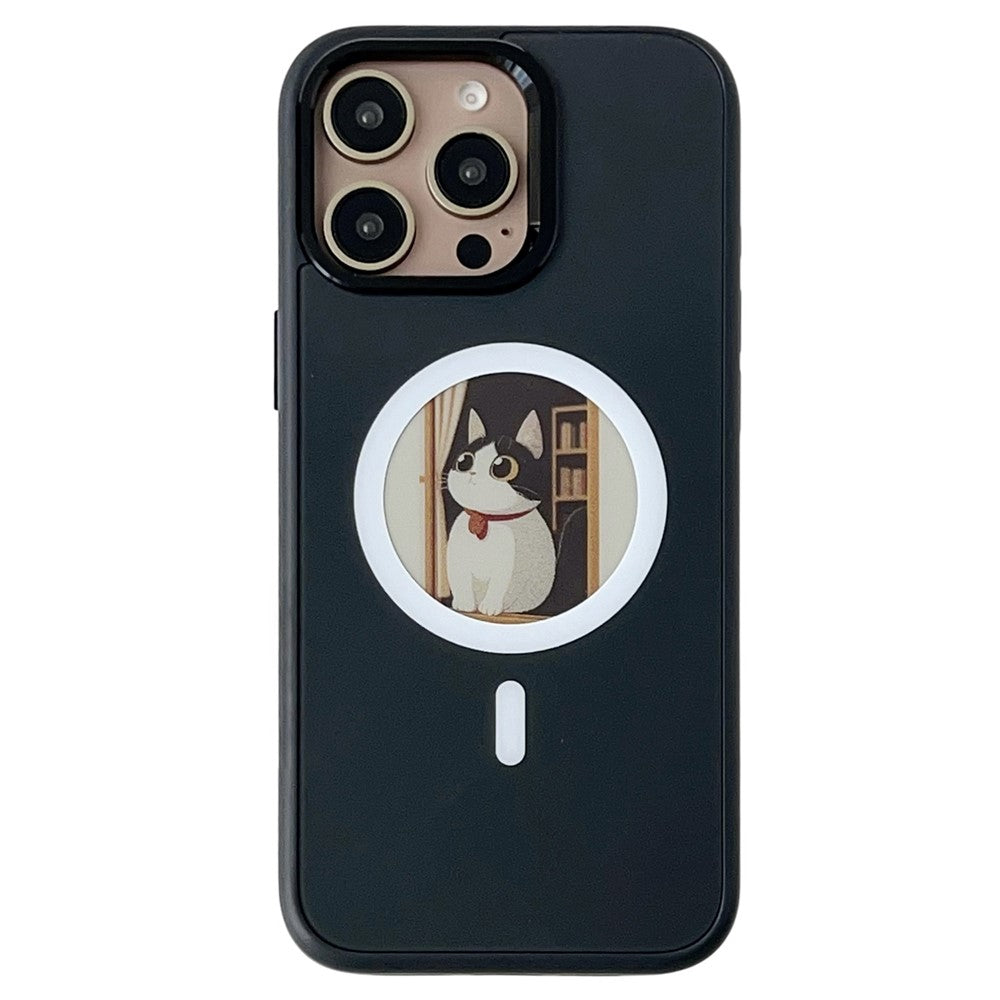 MagSafe Case for Apple iPhone 16 Pro Max, OEM, Round Screen Smart E-Ink, Black