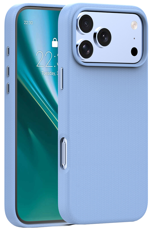 Capa MagSafe para Apple iPhone 18 Pro / 17 Pro, Etteri, Elegant Mag, Azul