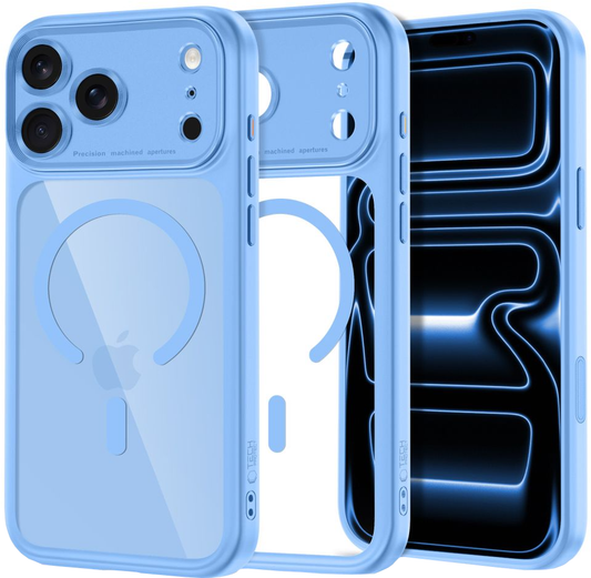 Capa MagSafe para Apple iPhone 18 Pro Max / 17 Pro Max, Tech-Protect, MagPeak CC, Azul