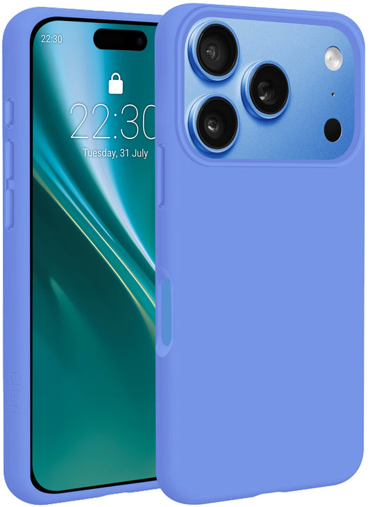 Capa MagSafe para Apple iPhone 18 Pro Max / 17 Pro Max, Etteri, Silicone Mag, Azul