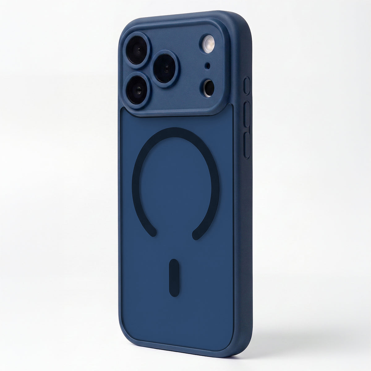 MagSafe Case for Apple iPhone 18 Pro Max / 17 Pro Max, Etteri, Matt Mag, Navy Blue