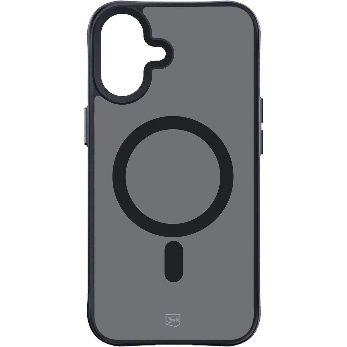Capa MagSafe para Apple iPhone 16, 3MK, Smoke MagCase, Preta