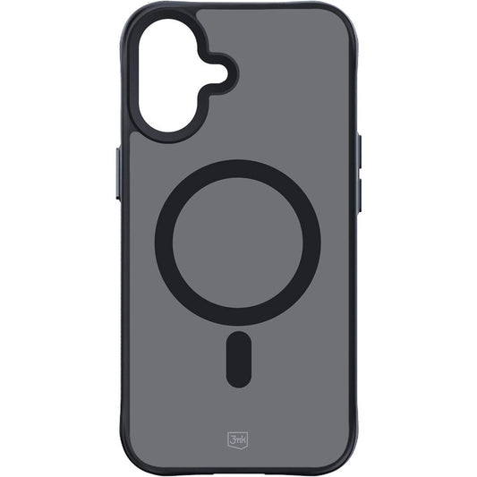 Capa MagSafe para Apple iPhone 16, 3MK, Smoke MagCase, Preta