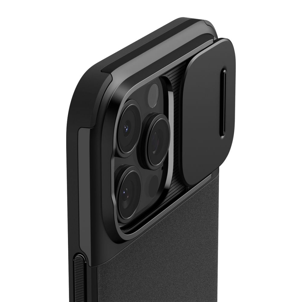 Capa MagSafe para Apple iPhone 16 Pro Max, Spigen, OPTIK ARMOR, Preto ACS08015 