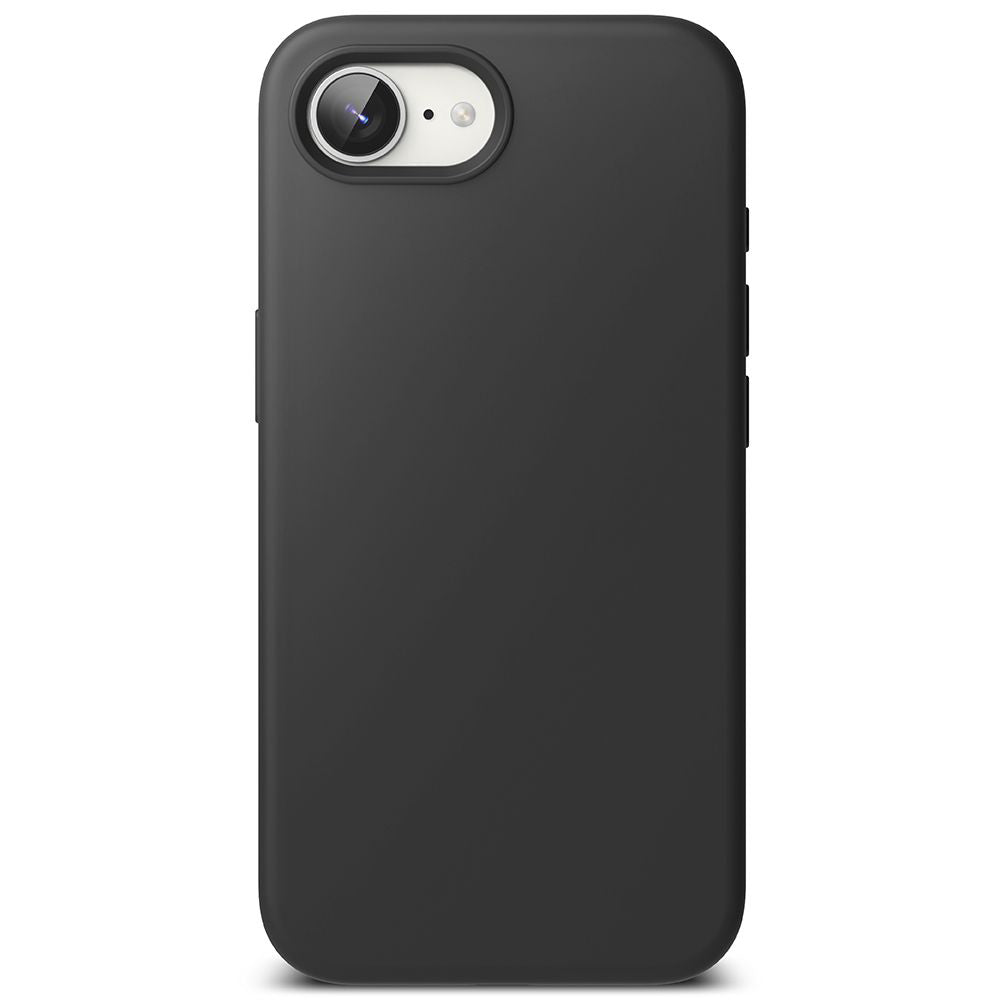 Capa MagSafe para Apple iPhone 16e, Ringke, Silicone Magnético, Preta