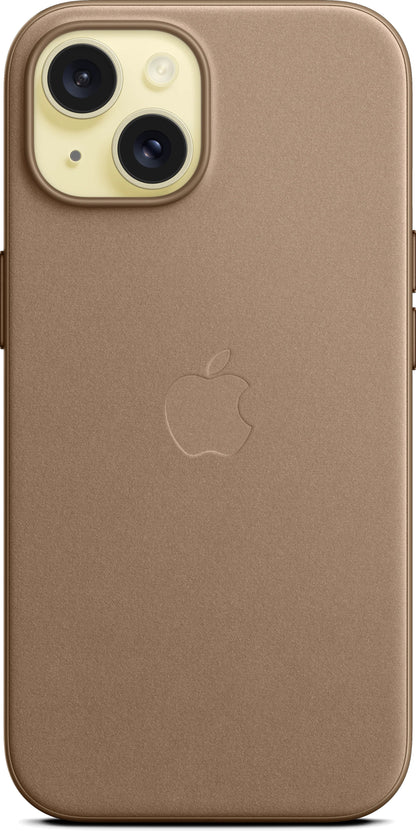 Capa MagSafe para Apple iPhone 15, FineWoven, Castanho MT3C3ZM/A