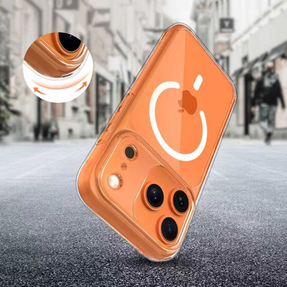 Capa MagSafe para Apple iPhone 17 Pro Max, Tech-Protect, MagPeak, Transparente