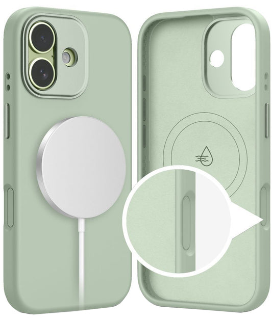 Capa MagSafe para Apple iPhone 17, Tech-Protect, Uniq, Verde