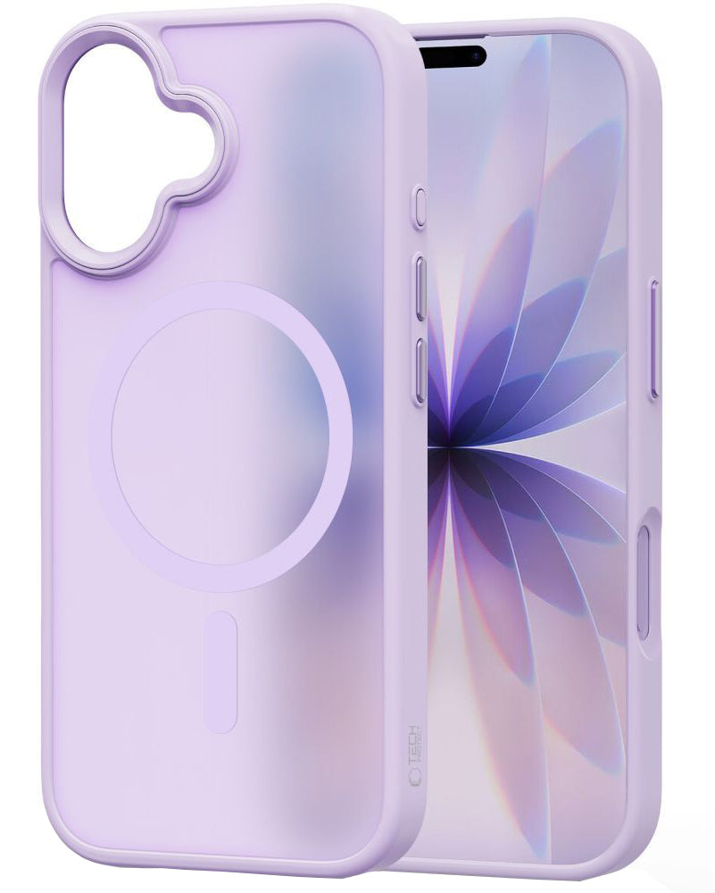 Capa MagSafe para Apple iPhone 17, Tech-Protect, Magmat, Roxo Mate