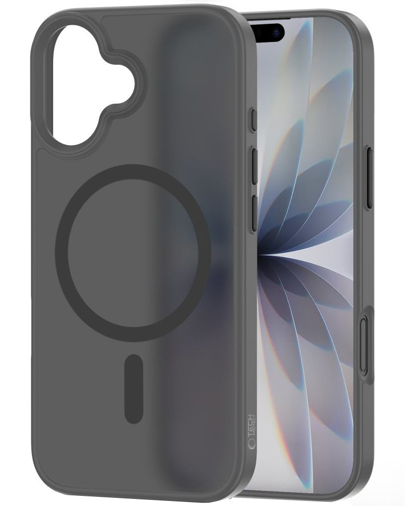 Capa MagSafe para Apple iPhone 17, Tech-Protect, Magmat, Cinza Mate
