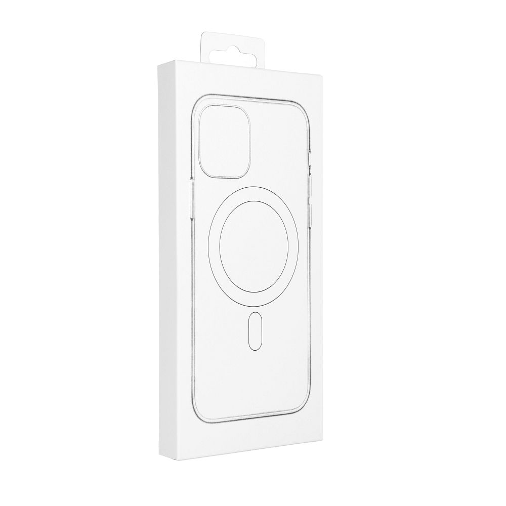 Capa MagSafe para Apple iPhone 17e / 16e, OEM, Silicone Mag, Vermelha