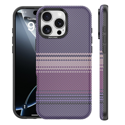 Capa MagSafe para Apple iPhone 16 Pro Max, OEM, Gradient Rainbow, Roxo