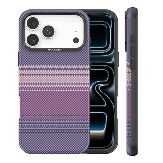 Capa MagSafe para Apple iPhone 17 Pro Max, OEM, Gradient Rainbow, Roxo