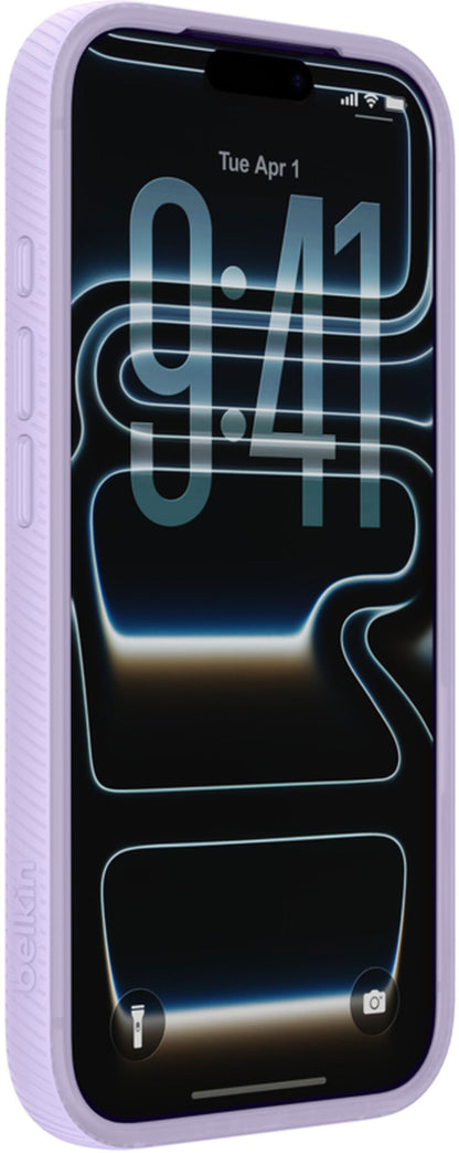 Capa MagSafe para Apple iPhone 17 Pro Max, Belkin, SheerForce Grip, Violeta MSA036hqLV