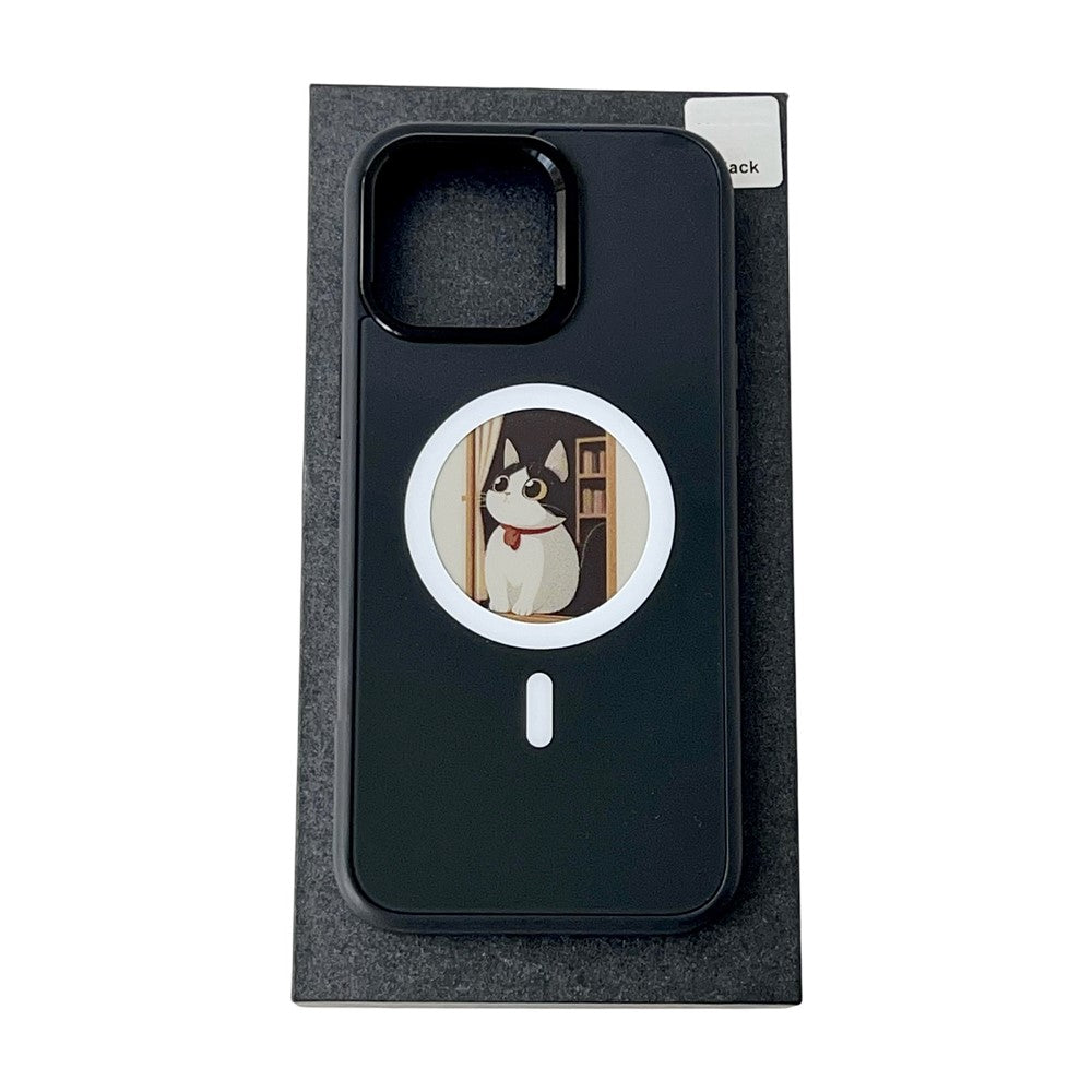 MagSafe Case for Apple iPhone 16 Pro, OEM, Round Screen Smart E-Ink, Black