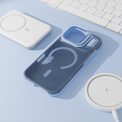 Capa MagSafe para Apple iPhone 18 Pro / 17 Pro, Etteri, Morning Fog, Azul
