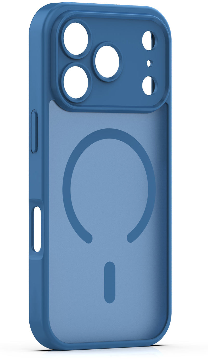 MagSafe Case for Apple iPhone 18 Pro Max / 17 Pro Max, Etteri, Matt Mag, Navy Blue