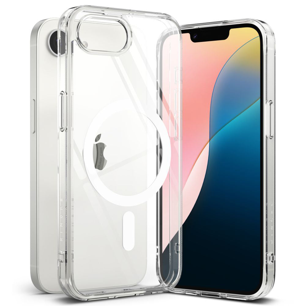 Capa MagSafe para Apple iPhone 16e, Ringke, Fusion, Transparente