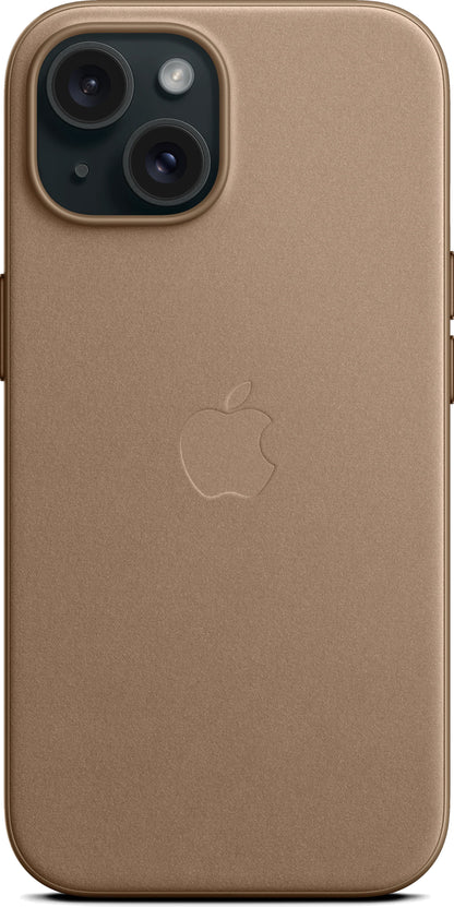 Capa MagSafe para Apple iPhone 15, FineWoven, Castanho MT3C3ZM/A