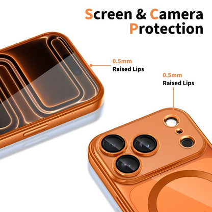Capa MagSafe para Apple iPhone 17 Pro, Tech-Protect, Magflex, Laranja