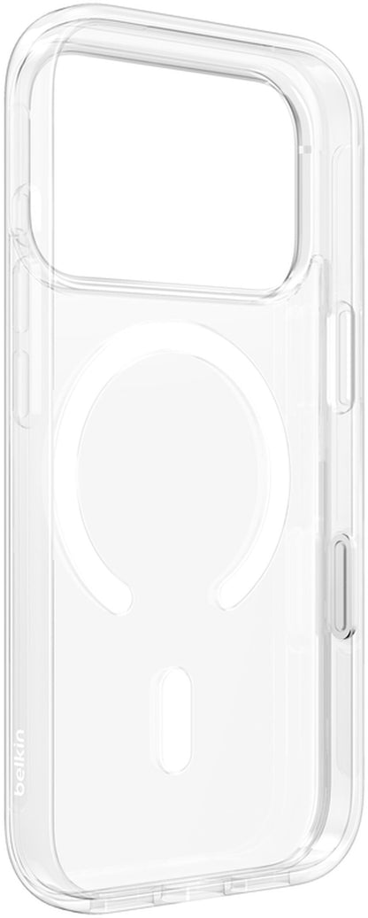 Capa MagSafe para Apple iPhone 17 Pro, Belkin, SheerForce Clear, Transparente MSA031hqCL
