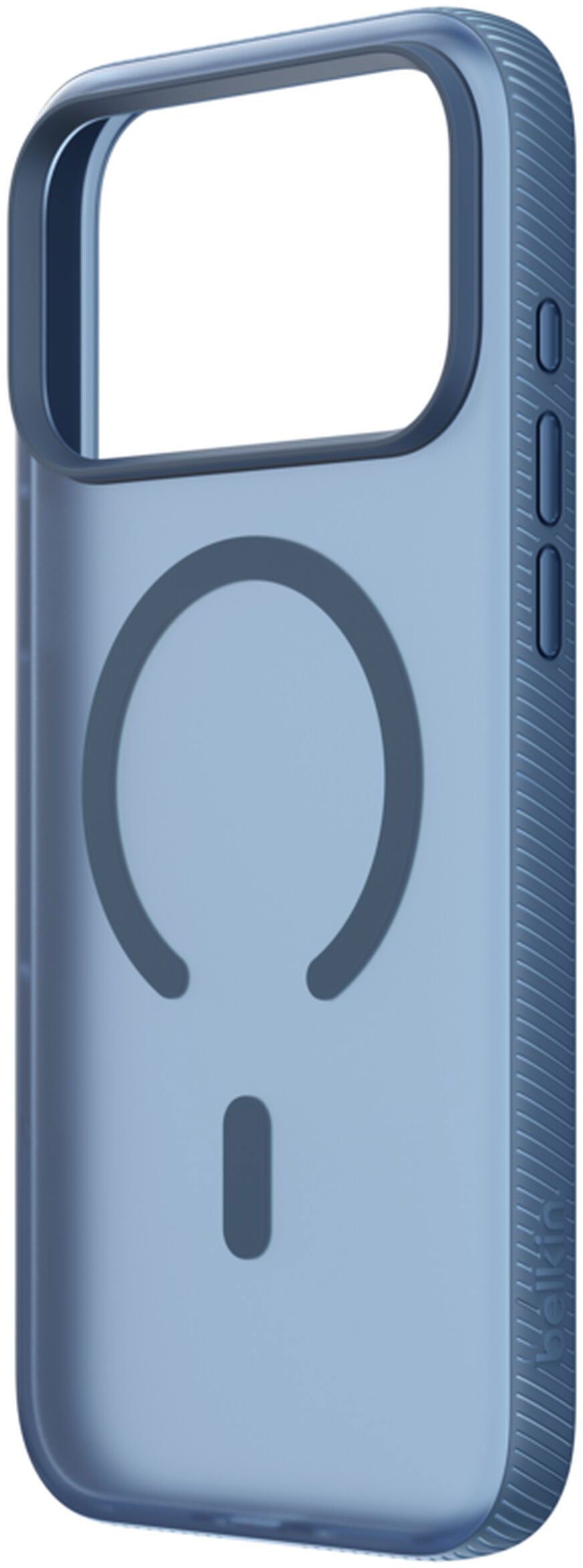 Capa MagSafe para Apple iPhone 17 Pro Max, Belkin, SheerForce Grip, Azul Marinho MSA036hqNY