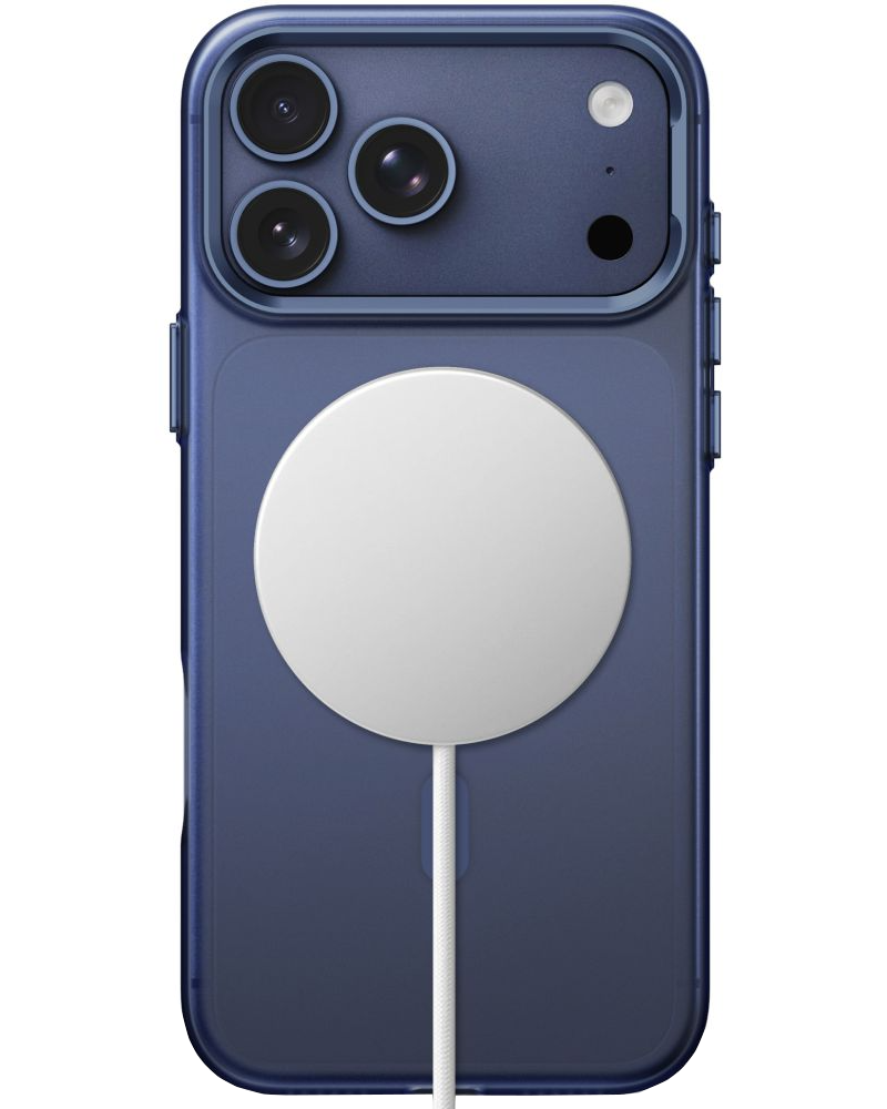 Capa MagSafe para Apple iPhone 18 Pro Max / 17 Pro Max, Tech-Protect, MagZero, Azul Marinho Fosco