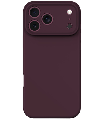 Capa MagSafe para Apple iPhone 18 Pro / 17 Pro, Tech-Protect, Silicone, cor de vinho