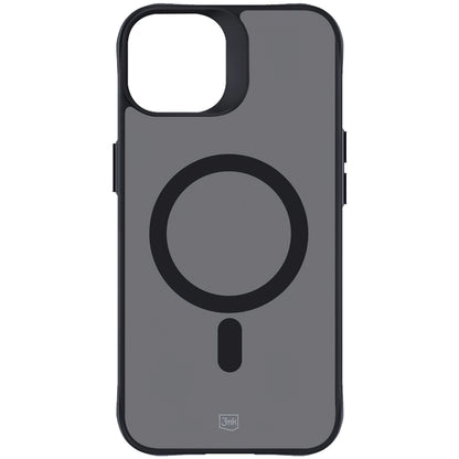Capa MagSafe para Apple iPhone 14 / 13, 3MK, Smoke MagCase, Preta