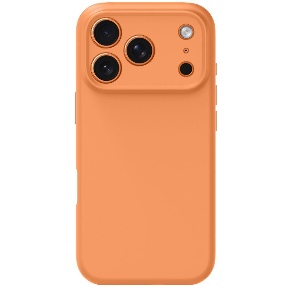 Capa MagSafe para Apple iPhone 17 Pro, Tech-Protect, Silicone, Laranja