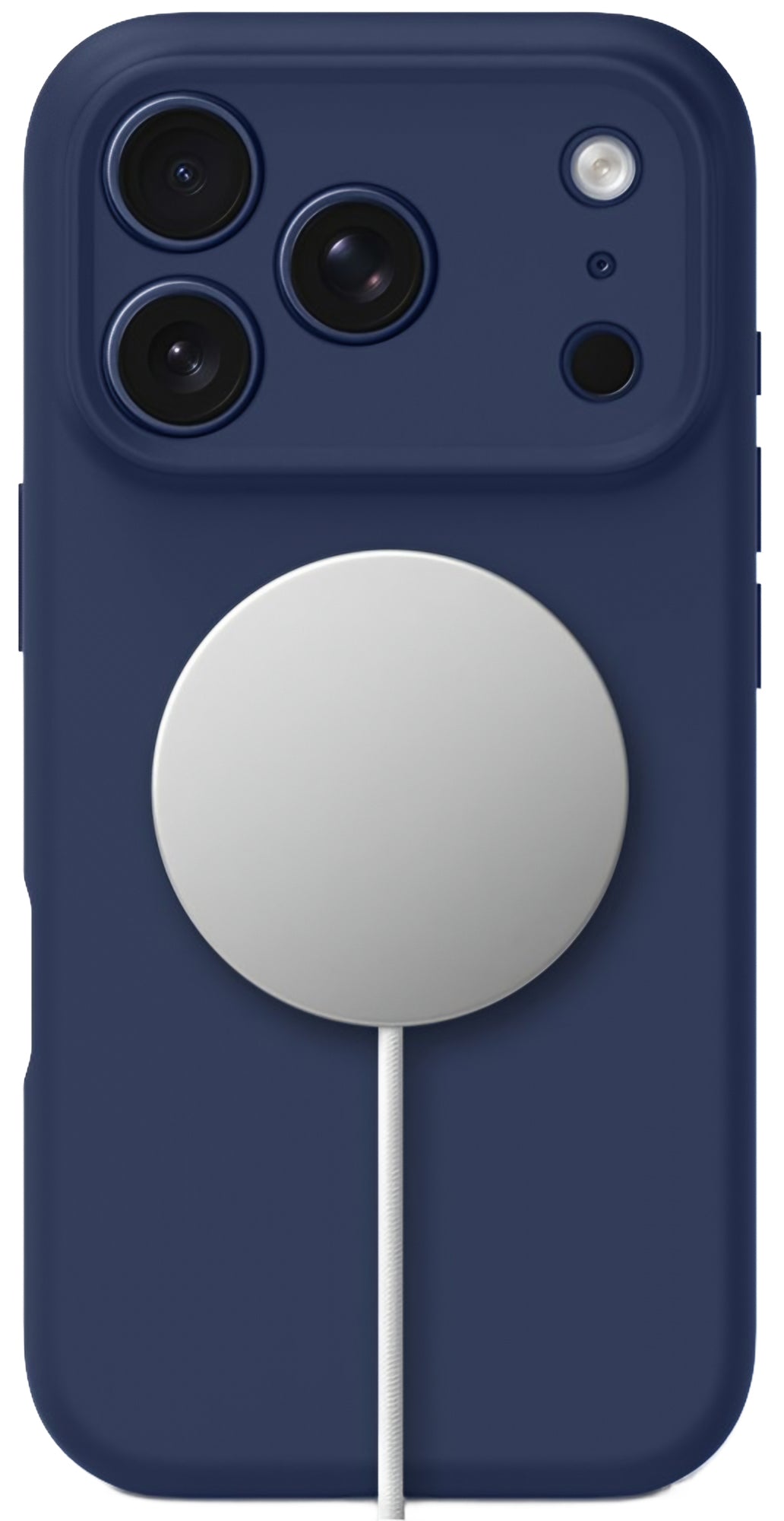 Capa MagSafe para Apple iPhone 17 Pro, Tech-Protect, Silicone, Azul-marinho