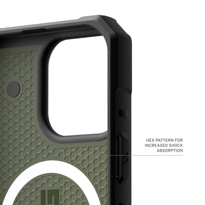 Capa MagSafe para Apple iPhone 17 Pro, Urban Armor Gear, Pathfinder, Verde, Recondicionada