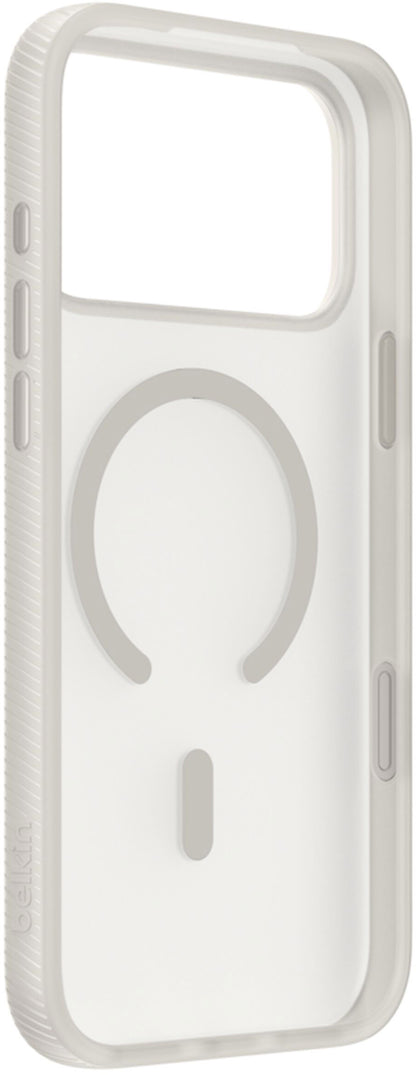 Capa MagSafe para Apple iPhone 17 Pro, Belkin, SheerForce Grip, Bege MSA035hqSA