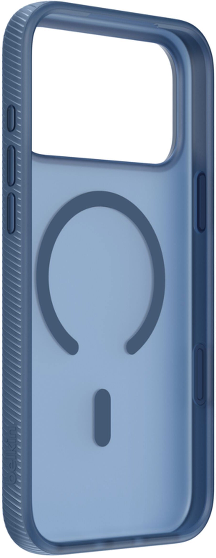 Capa MagSafe para Apple iPhone 17 Pro Max, Belkin, SheerForce Grip, Azul Marinho MSA036hqNY