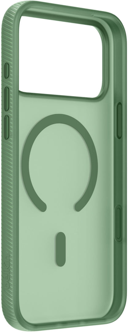 Capa MagSafe para Apple iPhone 17 Pro Max, Belkin, SheerForce Grip, Verde MSA036hqSE