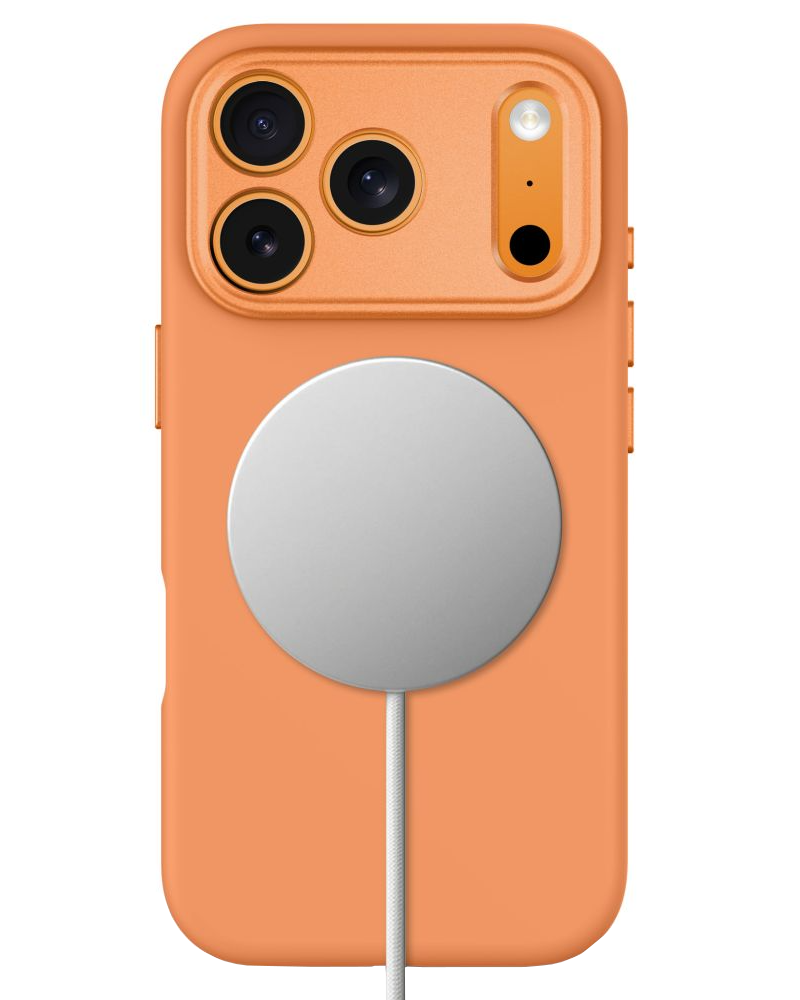 Capa MagSafe para Apple iPhone 18 Pro / 17 Pro, Tech-Protect, Uniq CC, Laranja
