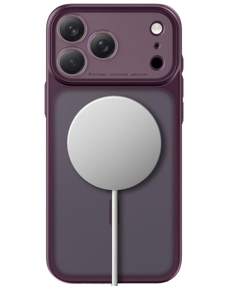 Capa MagSafe para Apple iPhone 18 Pro Max / 17 Pro Max, Tech-Protect, MagPrime CC, Vinho Fosco