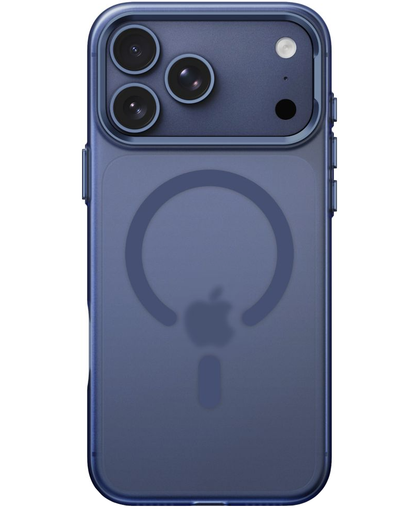 Capa MagSafe para Apple iPhone 18 Pro Max / 17 Pro Max, Tech-Protect, MagZero, Azul Marinho Fosco