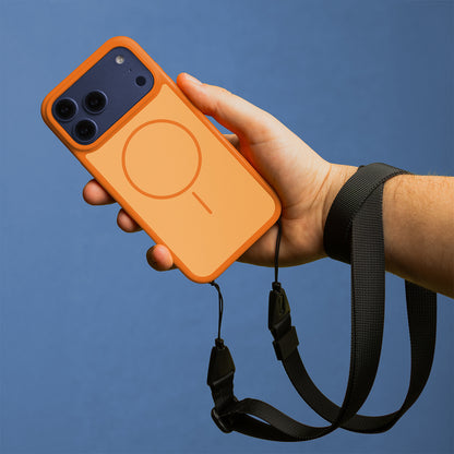 MagSafe Case for Apple iPhone 18 Pro Max / 17 Pro Max, OEM, Frame Thin Mag, Orange