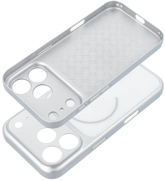 Capa MagSafe para Apple iPhone 18 Pro / 17 Pro, OEM, Make 18, Prateada