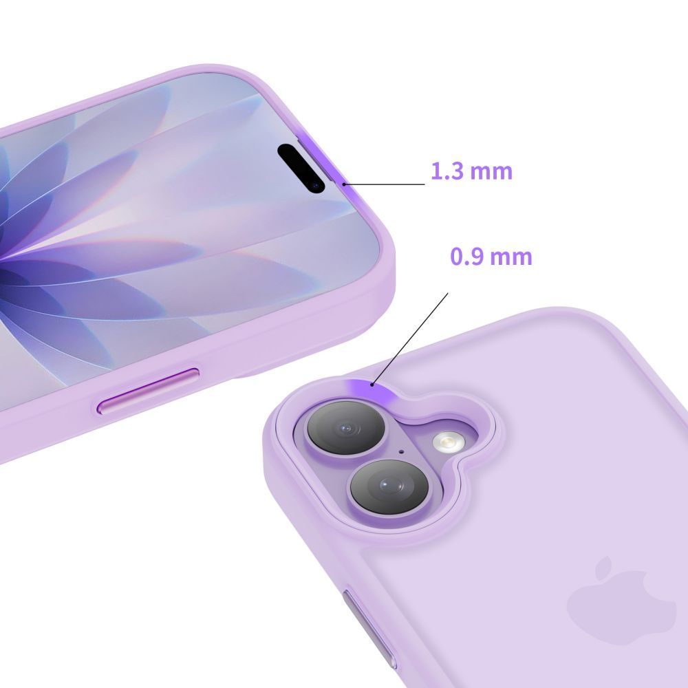 Capa para Apple iPhone 17, Tech-Protect, Magmat, Roxo Mate