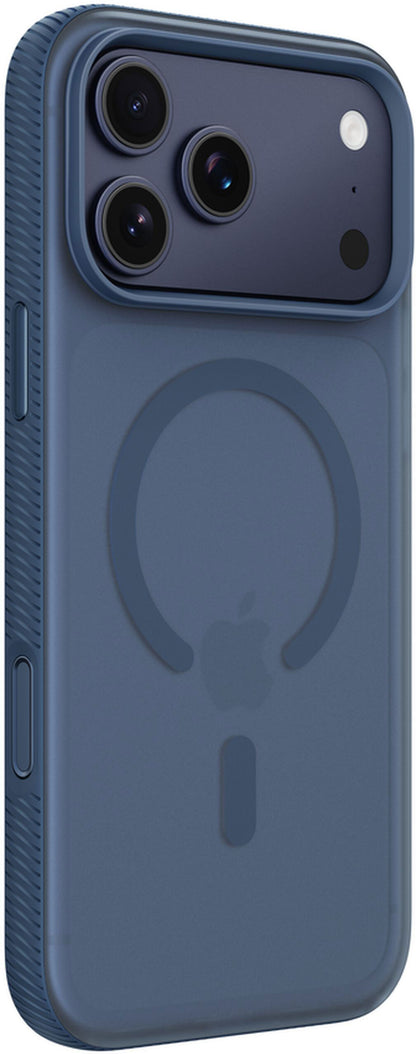 Capa MagSafe para Apple iPhone 17 Pro Max, Belkin, SheerForce Grip, Azul Marinho MSA036hqNY
