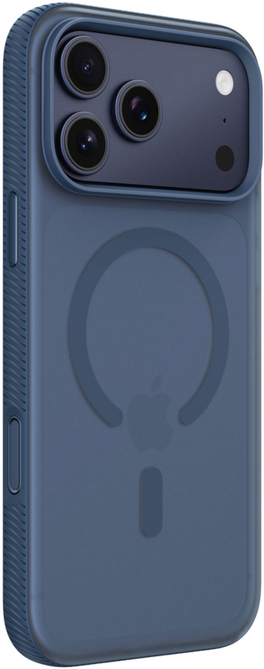 Capa MagSafe para Apple iPhone 17 Pro Max, Belkin, SheerForce Grip, Azul Marinho MSA036hqNY