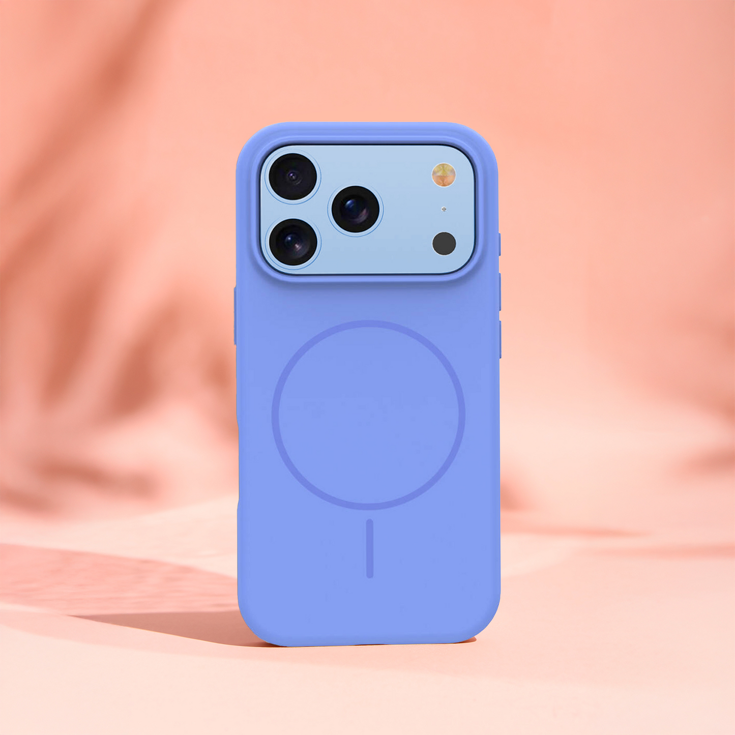 Capa MagSafe para Apple iPhone 18 Pro Max / 17 Pro Max, OEM, Silicone Fino, Azul