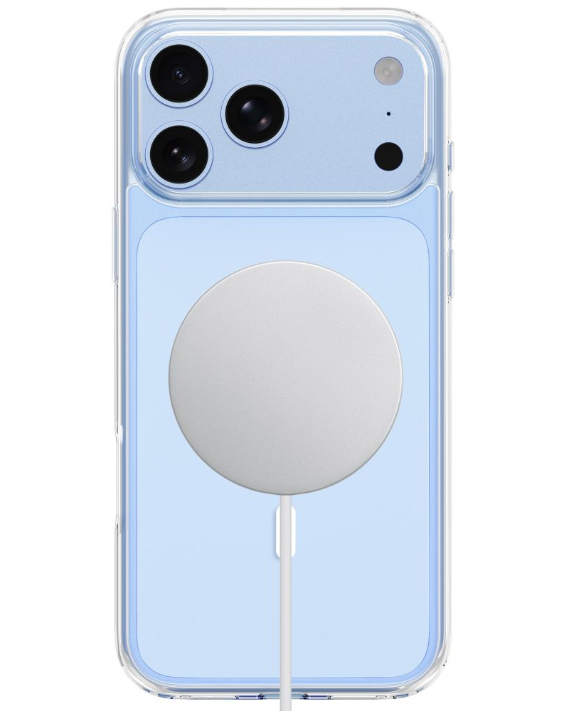 Capa MagSafe para Apple iPhone 18 Pro / 17 Pro, Tech-Protect, Flexair Hybrid com Protetor de Ecrã, Transparente