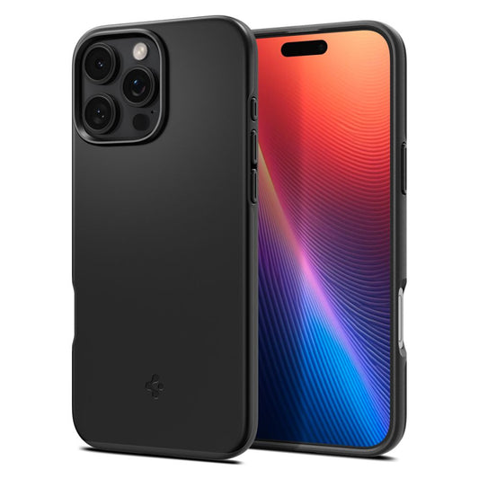 Capa MagSafe para Apple iPhone 16 Pro Max, Spigen, Thin Fit, Preta