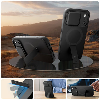 Capa MagSafe para Apple iPhone 17 Pro Max, Tech-Protect, Kevlar Aura, Preta