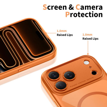 Capa MagSafe para Apple iPhone 17 Pro Max, Tech-Protect, MagPeak, Laranja